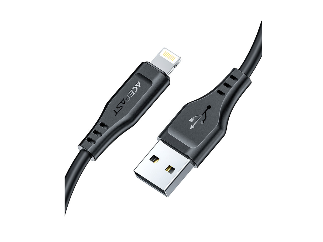 ACEFAST C3-02 USB-A to Lightning Charging Cable - MFI Certified, 1.2m ACEFAST C3-02 USB-A to Lightning Charging Cable - MFI Certified, 1.2m